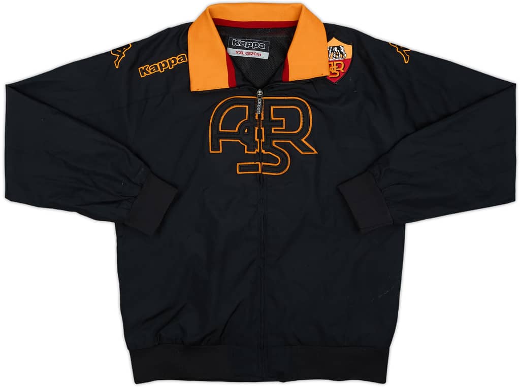 2012-13 Roma Kappa Track Jacket - 7/10 - (XL.Boys)