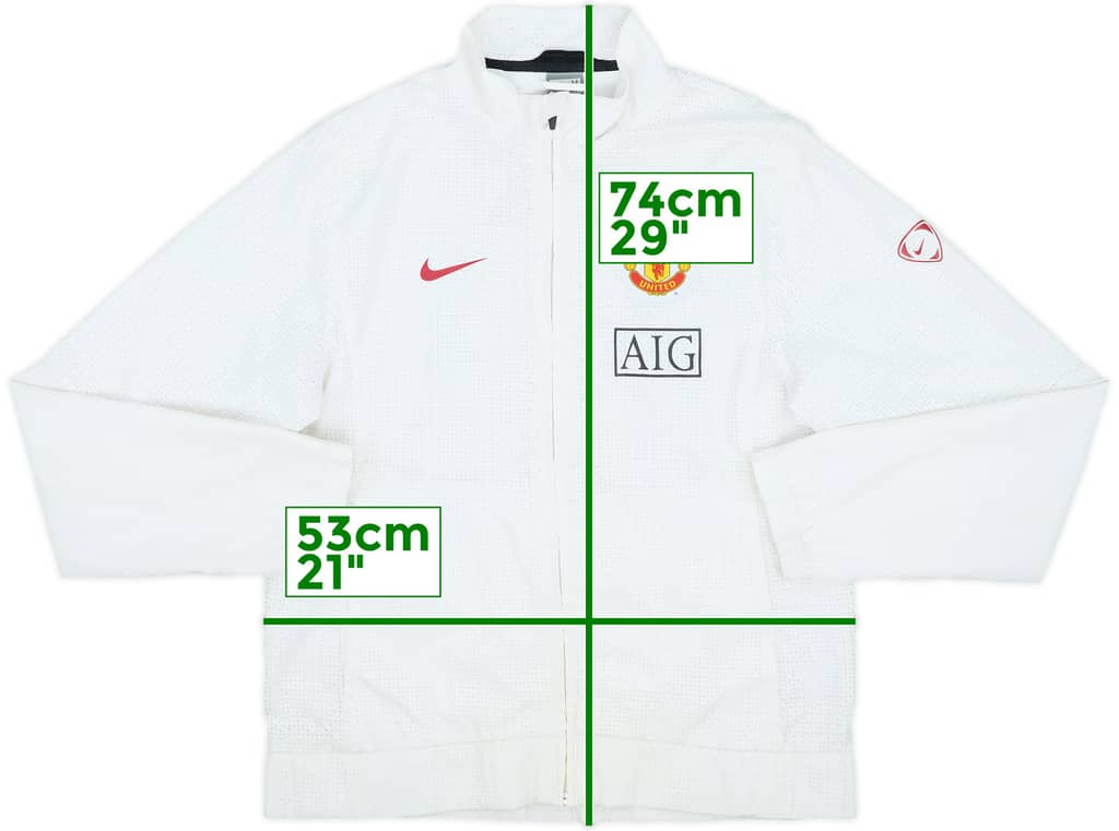 2009-10 Manchester United Nike Track Jacket - 8/10 - (M)