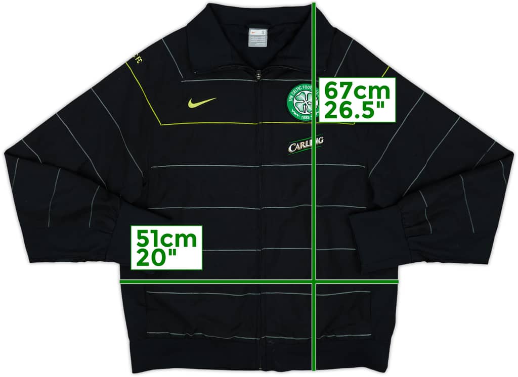 2008-09 Celtic Nike Track Jacket - 8/10 - (S)
