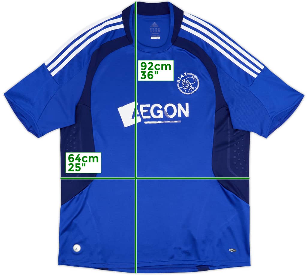 2008-09 Ajax Away Shirt - 5/10 - (XXL)