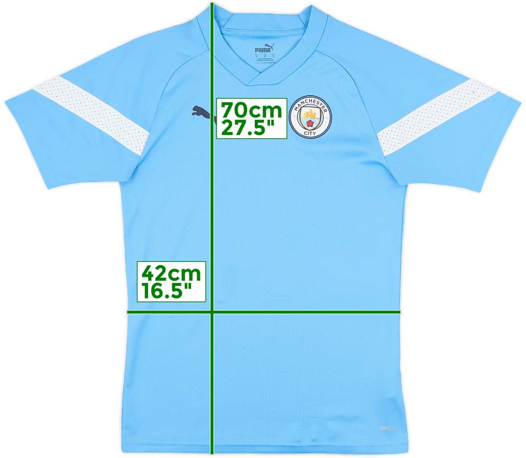 2022-23 Manchester City Puma Training Shirt - 6/10 - (S)