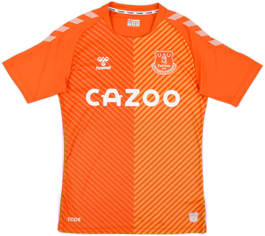 2021-22 Everton S/S GK Shirt - 8/10 - (S)