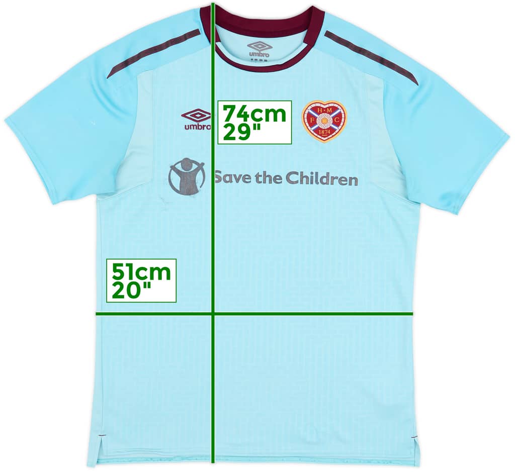 2017-18 Hearts Away Shirt - 4/10 - (L)