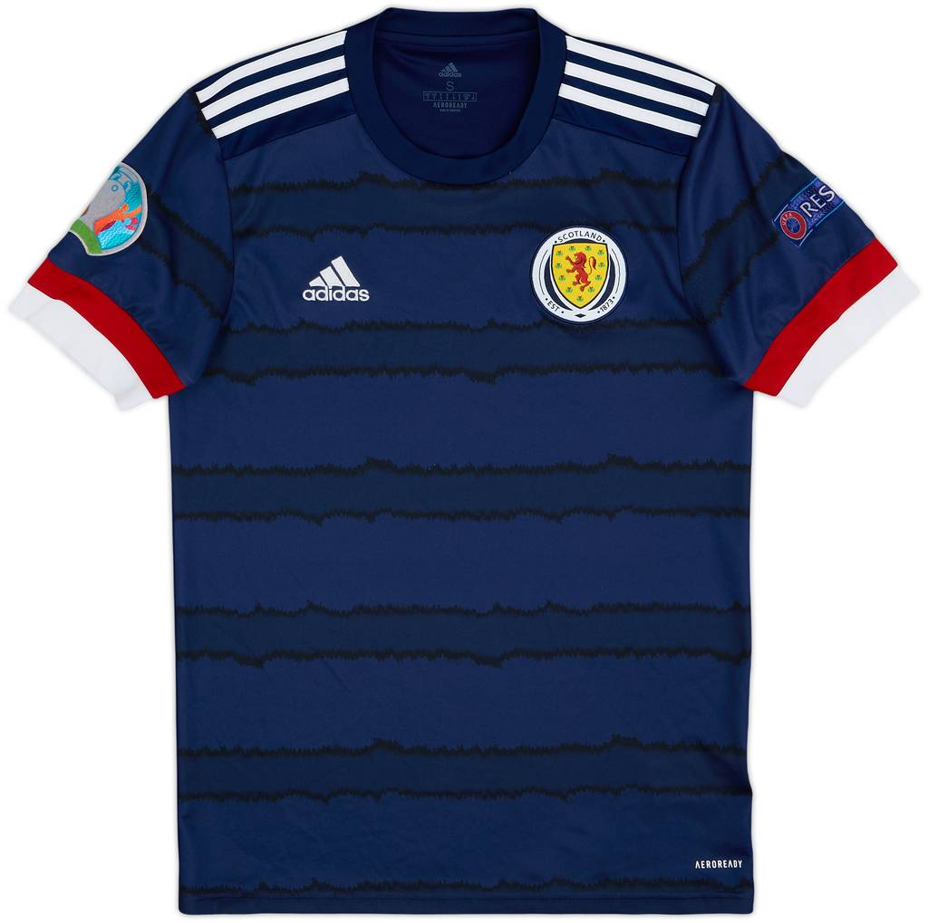 2020-22 Scotland Home Shirt - 8/10 - (S)
