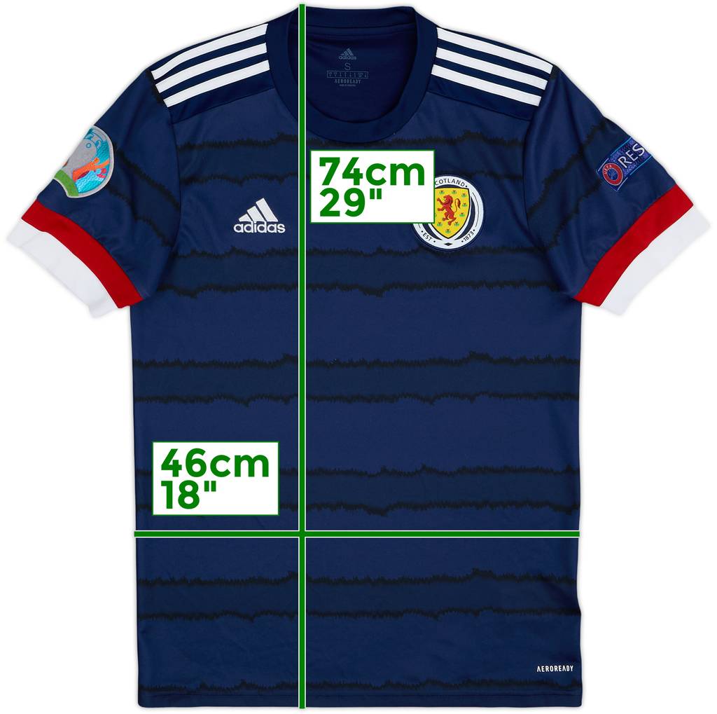 2020-22 Scotland Home Shirt - 8/10 - (S)