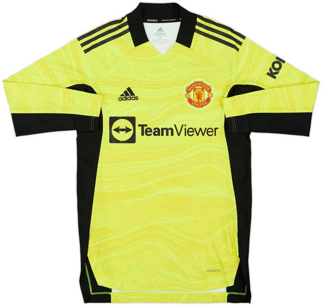 2021-22 Manchester United GK Shirt - 9/10 - (S)