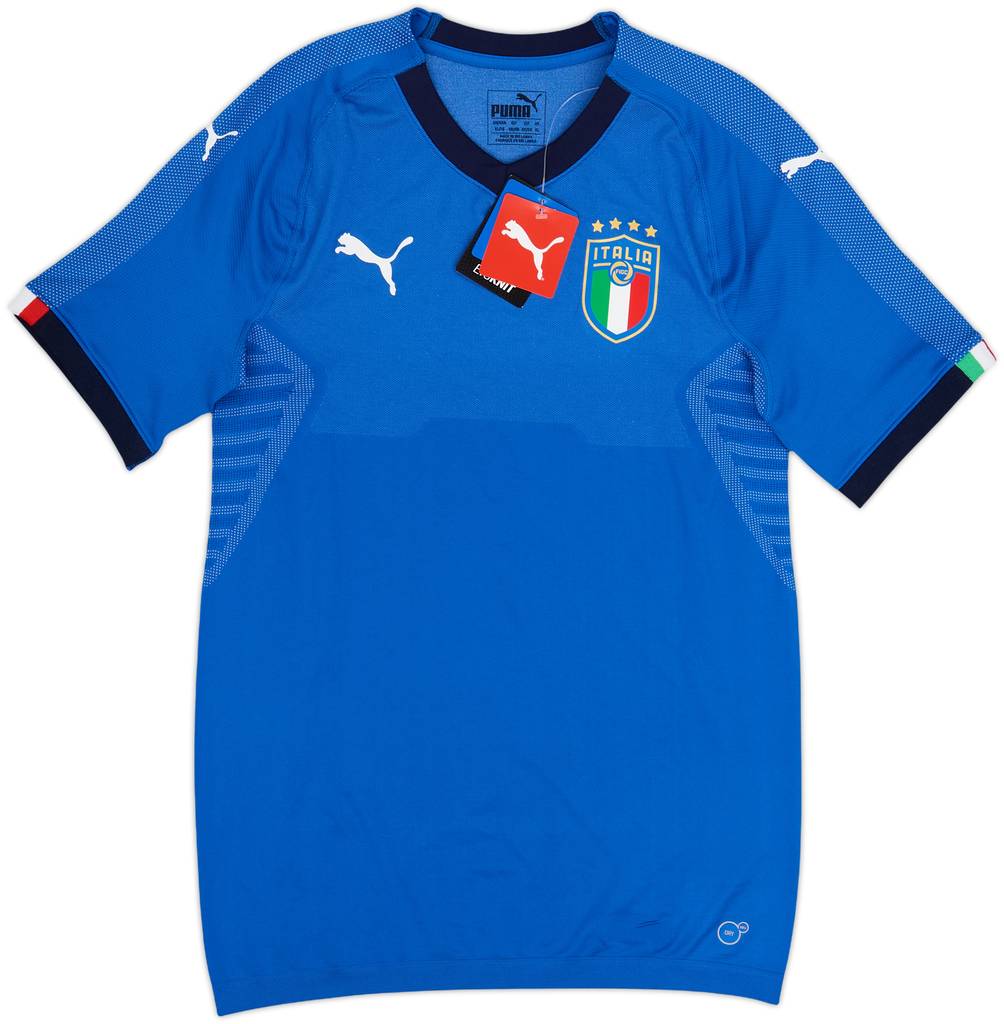 2018-19 Italy Authentic Home Shirt (XL)