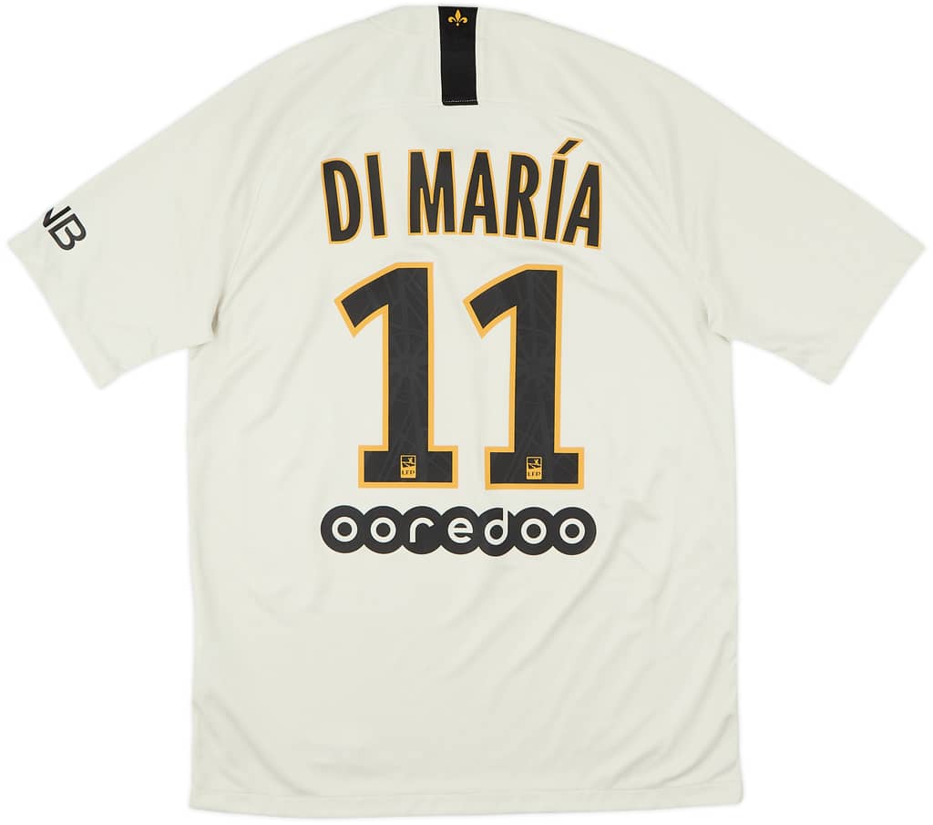 2018-19 Paris Saint-Germain Away Shirt DiMaria #11 - 7/10 - (M)