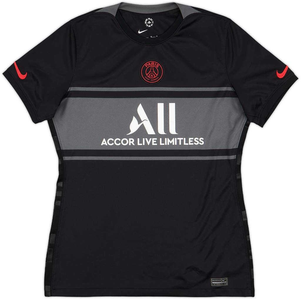 2021-22 Paris Saint-Germain Third Shirt - 9/10 - (Women's M)
