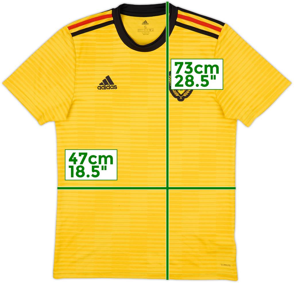 2018-19 Belgium Away Shirt - 6/10 - (S)