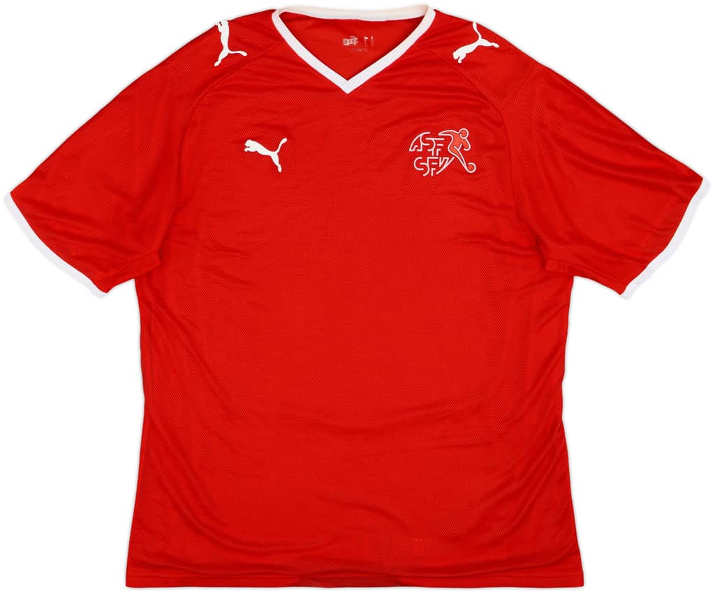 2008-10 Switzerland Home Shirt - 8/10 - (XL)