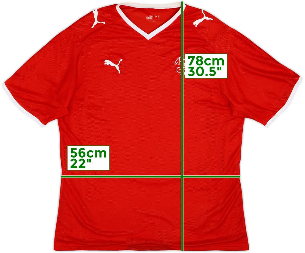 2008-10 Switzerland Home Shirt - 8/10 - (XL)
