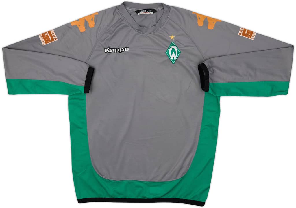2009-10 Werder Bremen Nike Training L/S Shirt - 6/10 - (L)