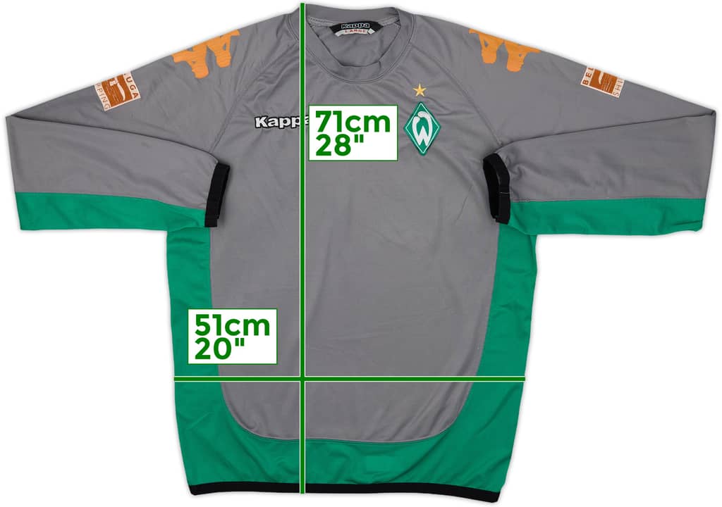 2009-10 Werder Bremen Nike Training L/S Shirt - 6/10 - (L)