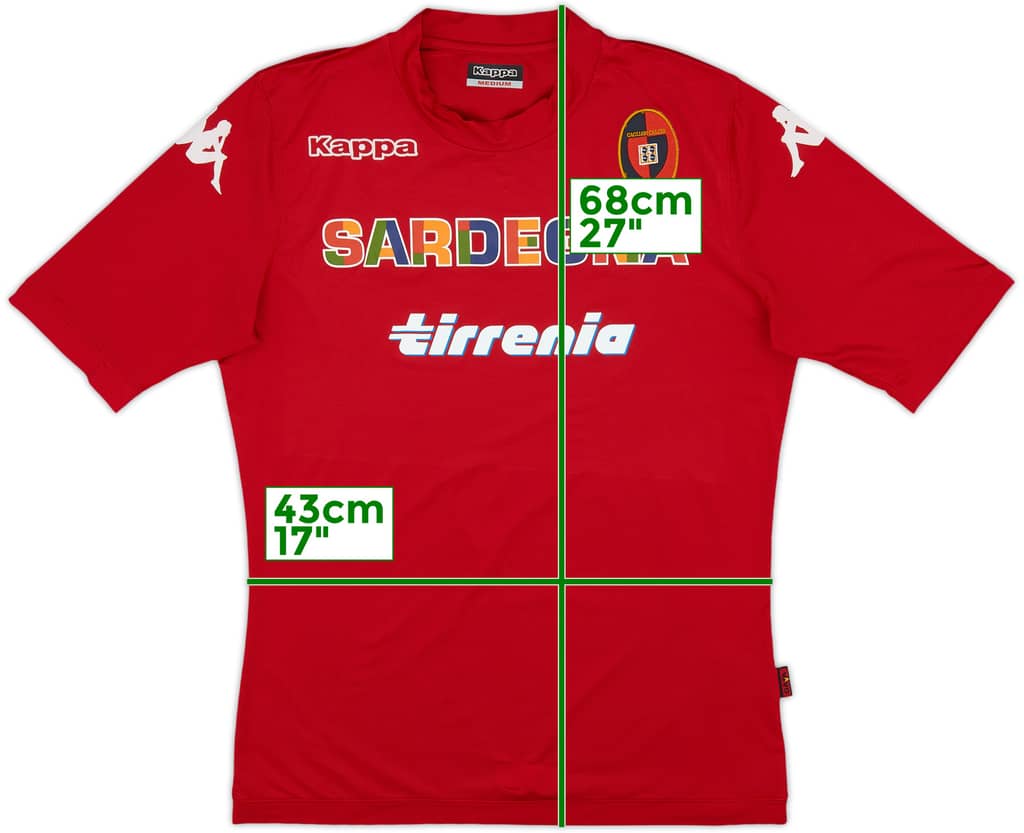 2013-14 Cagliari Third Shirt - 8/10 - (M)