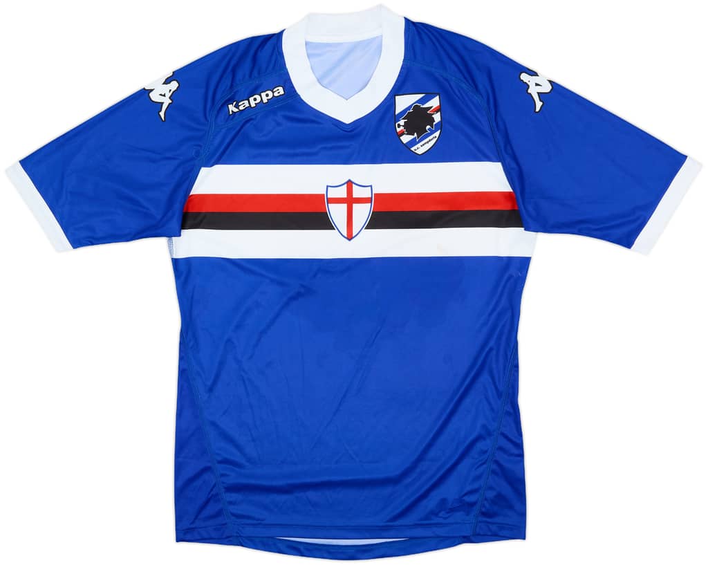 2010-11 Sampdoria Basic Home Shirt - 6/10 - (L)