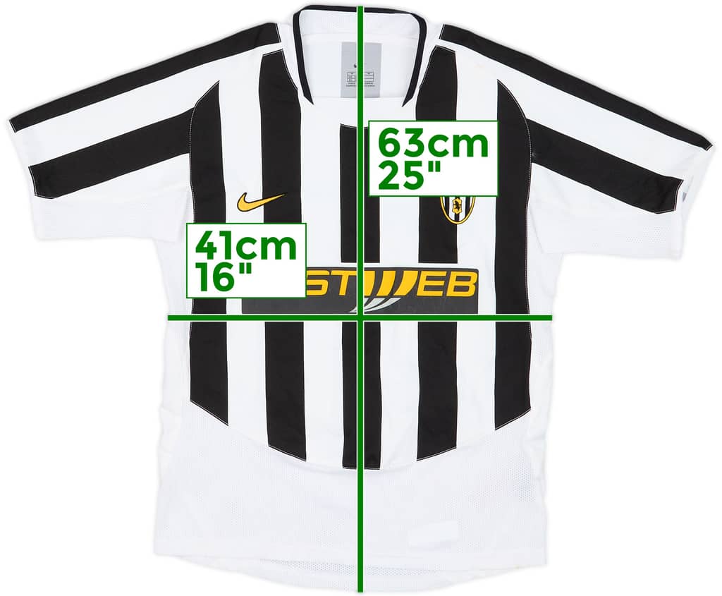 2003-04 Juventus Home Shirt - 6/10 - (M.Boys)