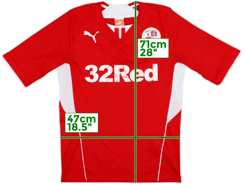 2013-14 Crawley Town Home Shirt - 5/10 - (M)