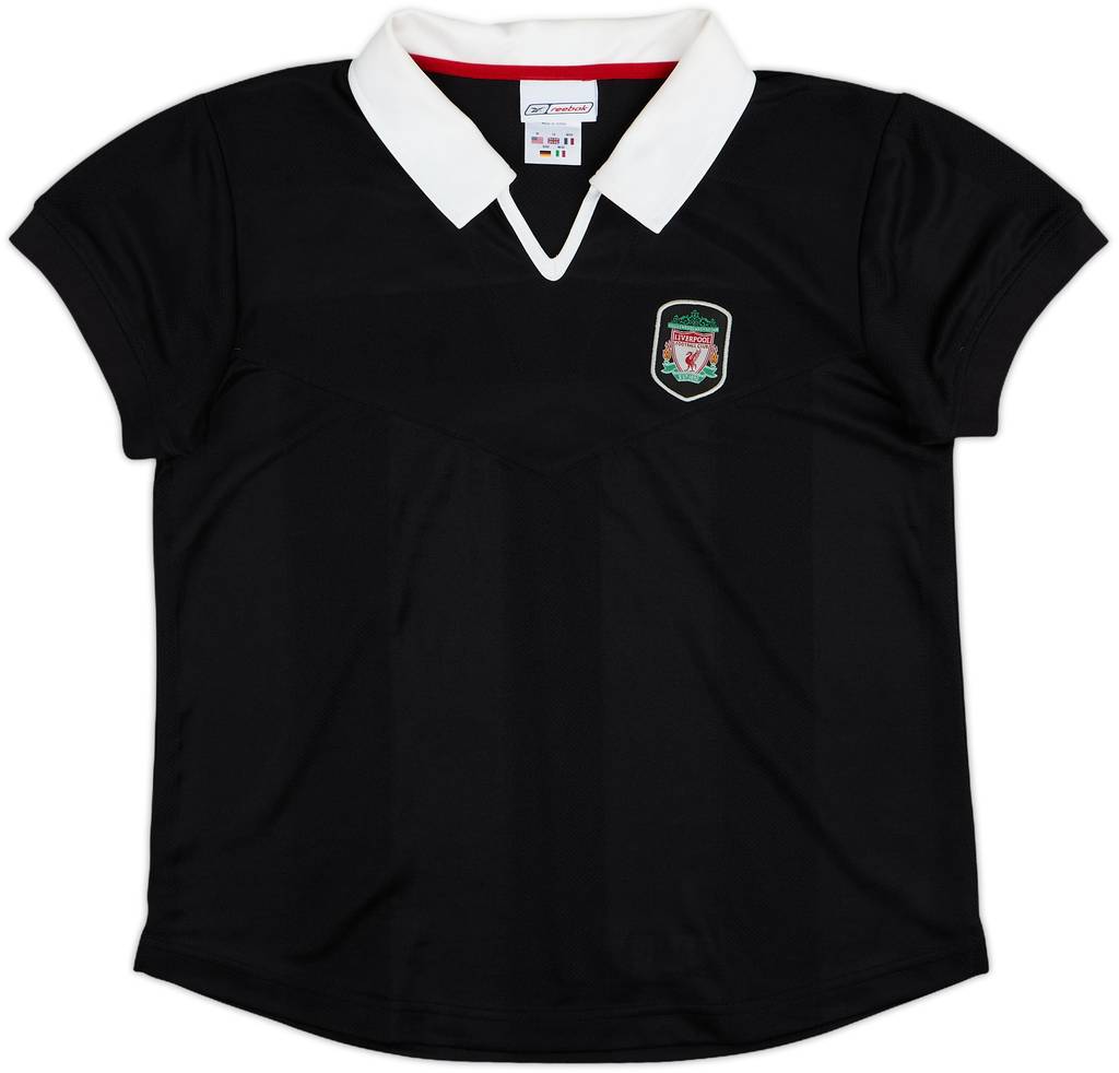 2002-03 Liverpool Reebok Training Shirt - 9/10 - (Women's M)