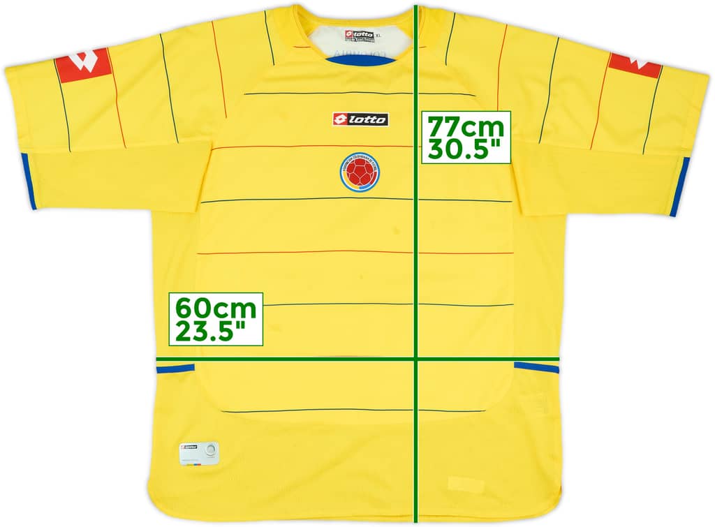 2004-06 Colombia Home Shirt - 7/10 - (XL)