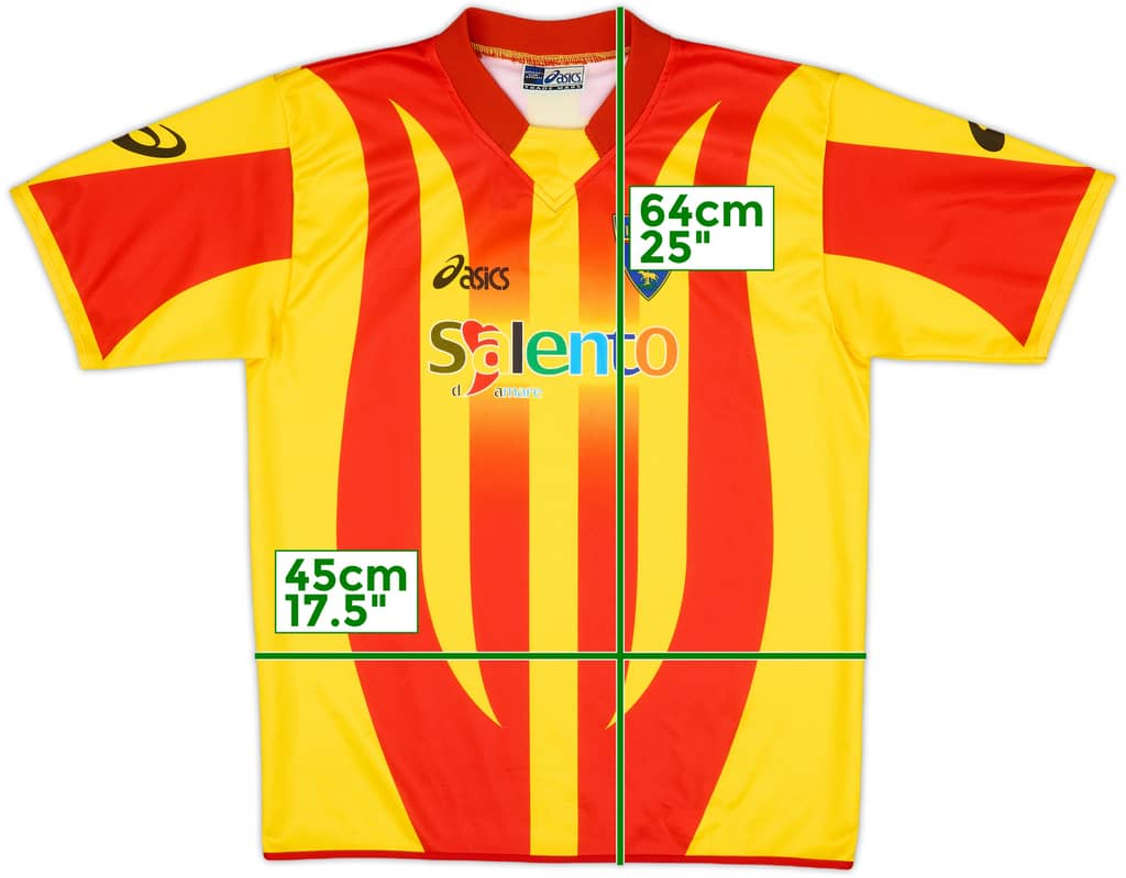 2005-06 Lecce Home Shirt - 7/10 - (Y)