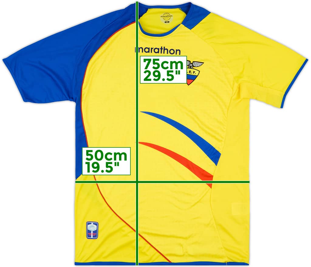 2006-07 Ecuador Home Shirt - 8/10 - (M)