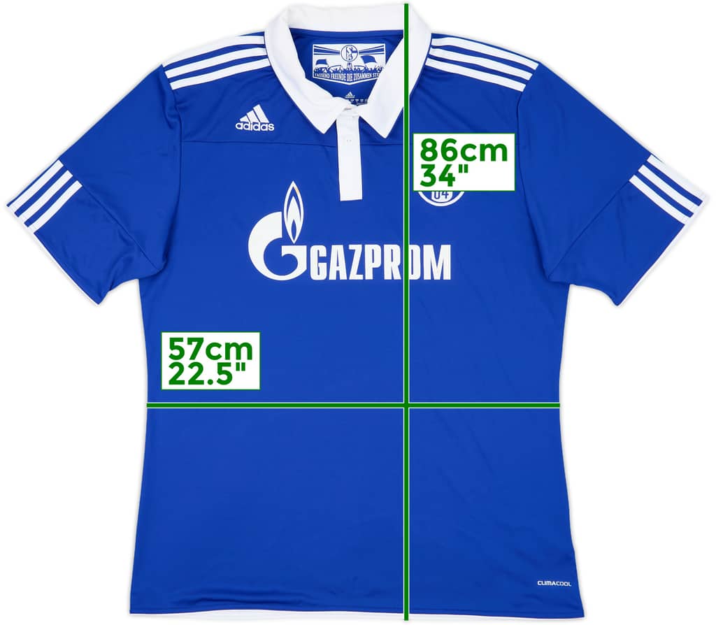 2010-12 Schalke Home Shirt - 7/10 - (XL)