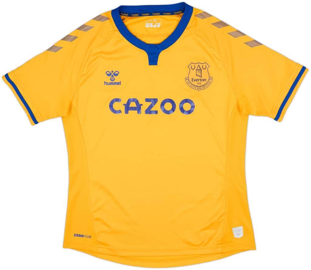 2020-21 Everton Away Shirt - 8/10 - (Women's XL)