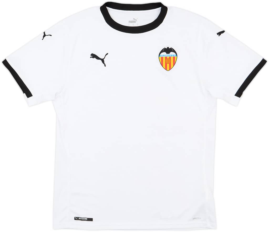 2020-21 Valencia Home Shirt - 8/10 - (M)
