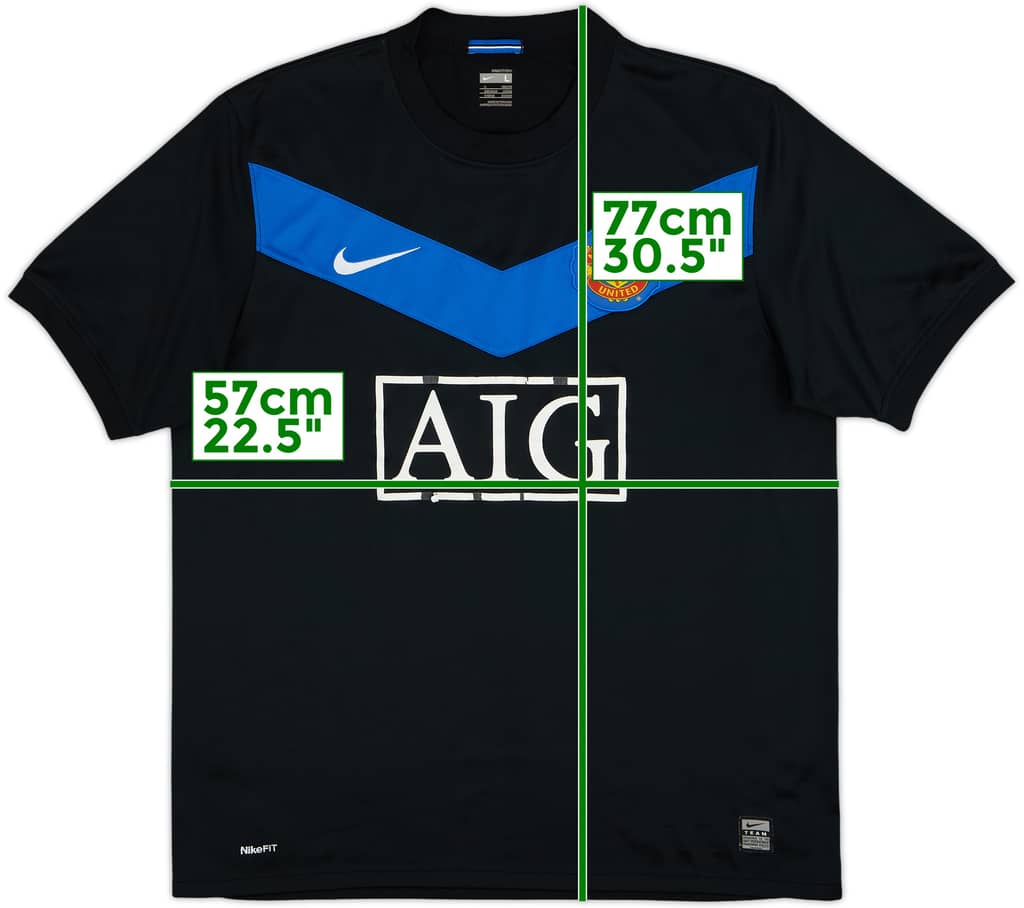 2009-10 Manchester United Away Shirt - 5/10 - (L)