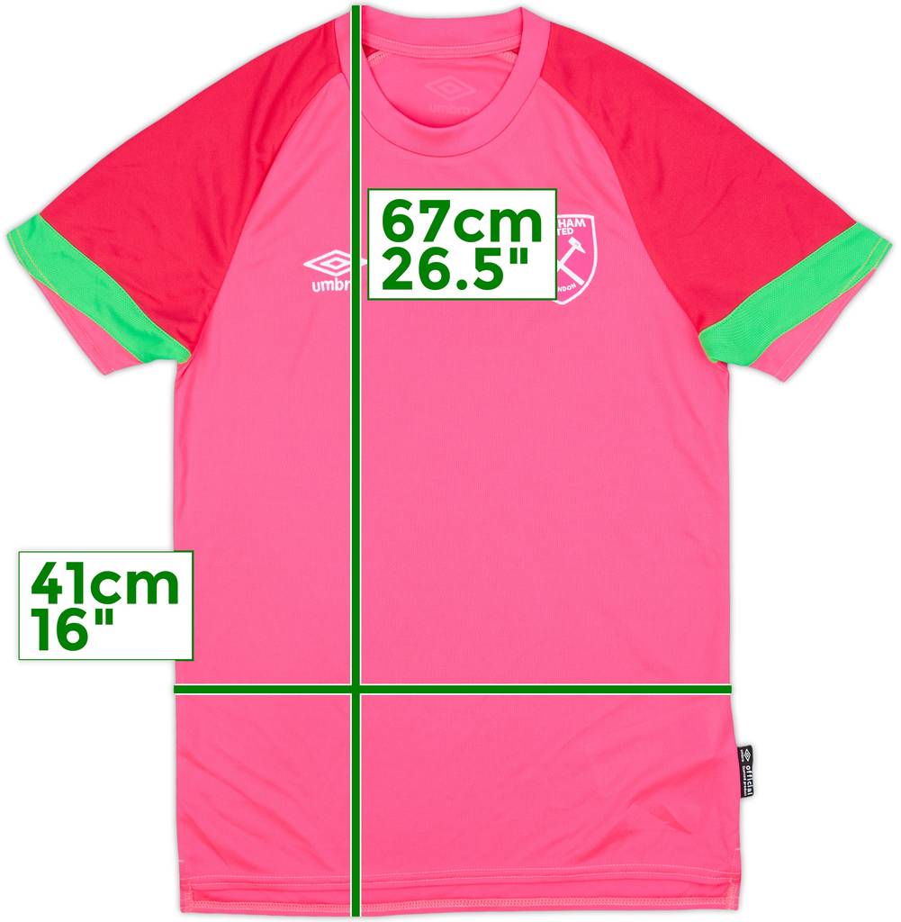 2023-24 West Ham GK S/S Shirt - 10/10 - (L.Boys)