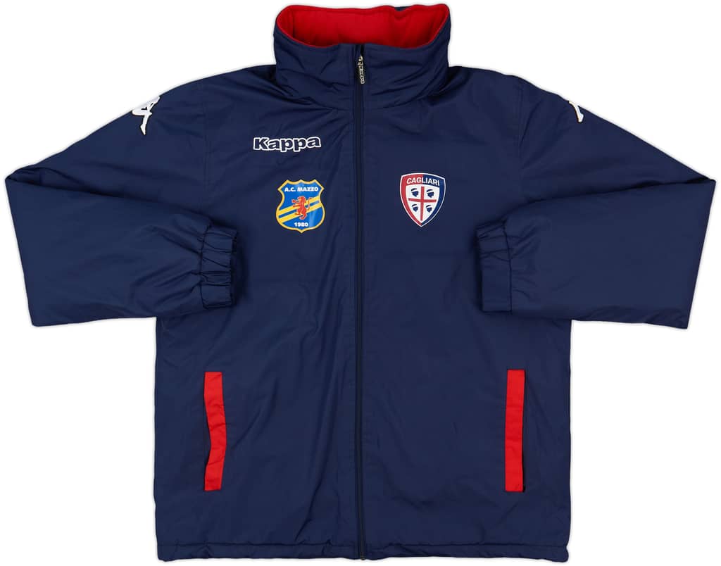 2014-15 Cagliari Kappa Bench Coat - 10/10 - (M)
