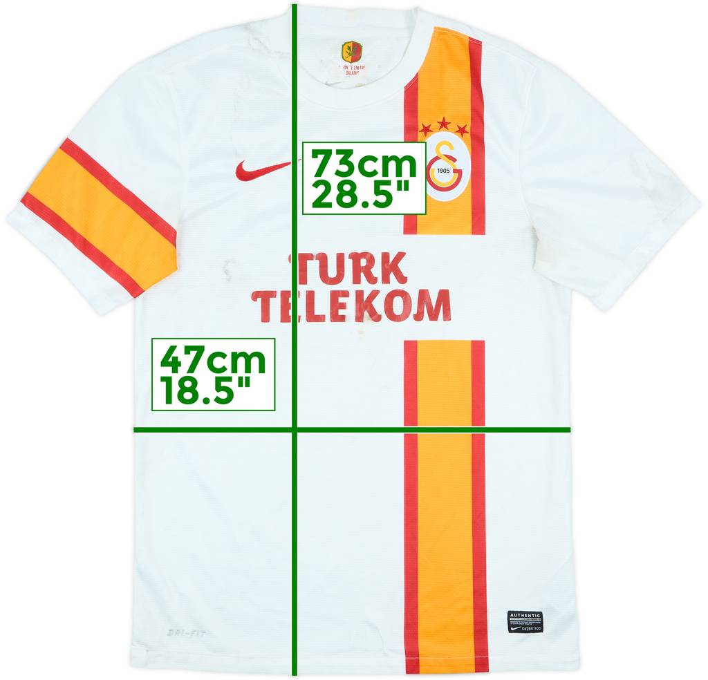 2012-13 Galatasaray Away Shirt - 4/10 - (S)