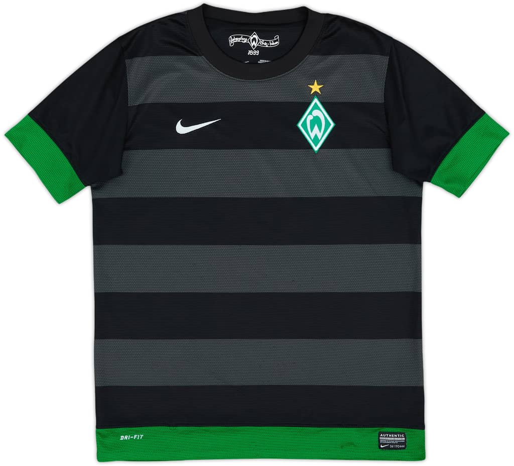 2012-13 Werder Bremen Away Shirt - 9/10 - (L.Boys)