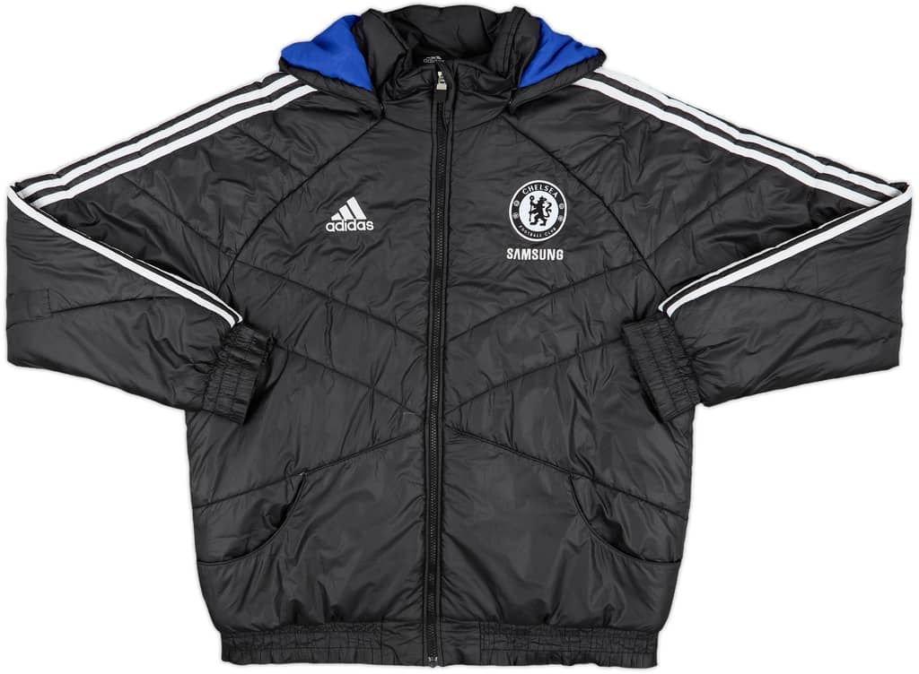 2011-12 Chelsea adidas Padded Bench Coat - 6/10 - (L/XL)