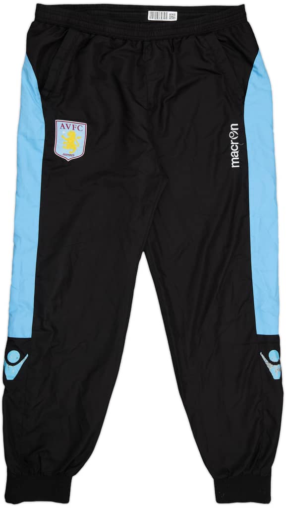 2012-13 Aston Villa Macron Track Pants/Bottoms - 8/10 - (L)