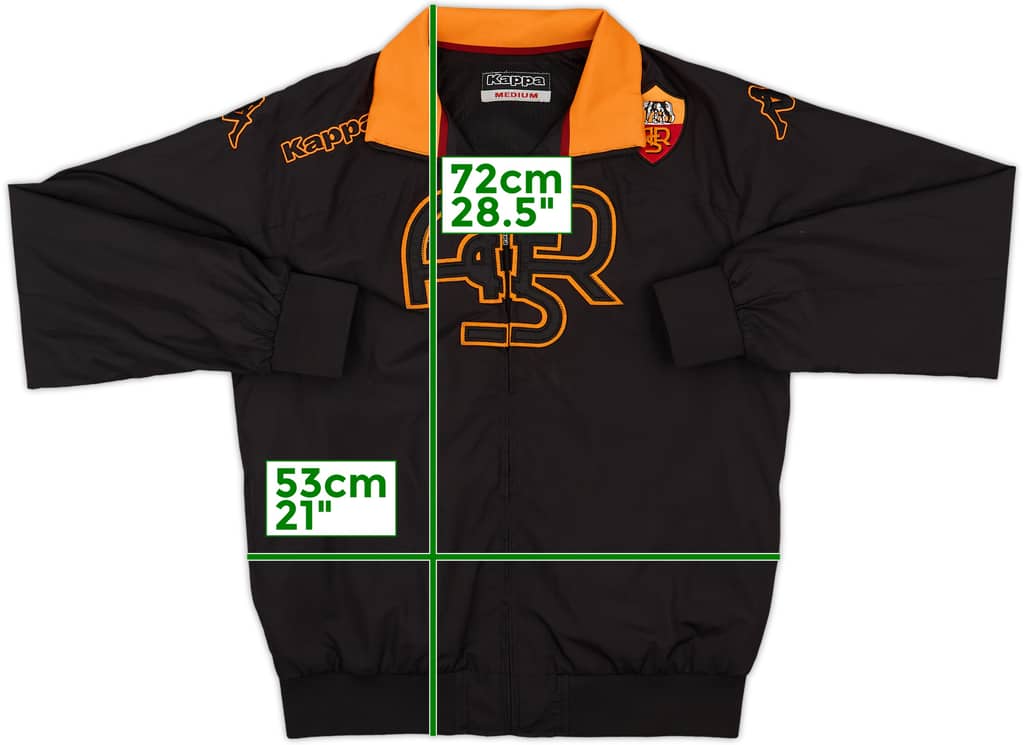 2012-13 Roma Kappa Track Jacket - 9/10 - (M)