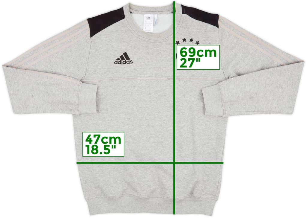 2016-17 Germany adidas Sweat Top - 7/10 - (M)