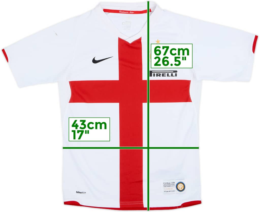 2007-08 Inter Milan Centenary Away Shirt - 7/10 - (L.Boys)