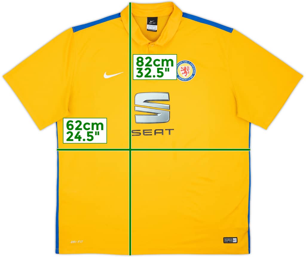 2015-16 Eintracht Braunschweig Home Shirt - 8/10 - (XXL)