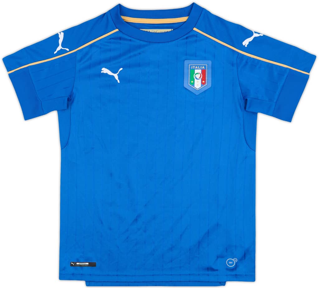 2016-17 Italy Home Shirt - 9/10 - (M.Boys)