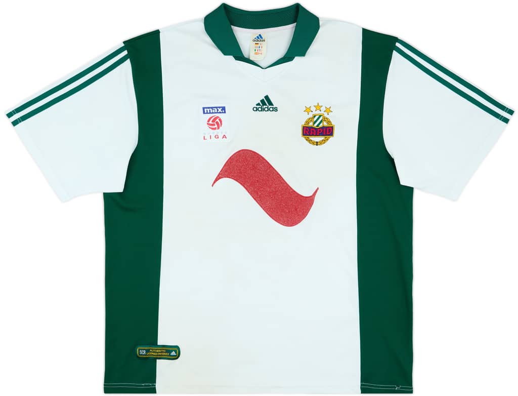 2001-03 Rapid Vienna Home Shirt - 5/10 - (XXL)