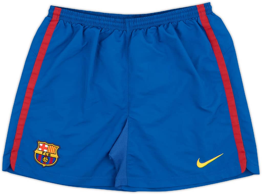 2006-07 Barcelona Home Shorts - 9/10 - (XL.Boys)