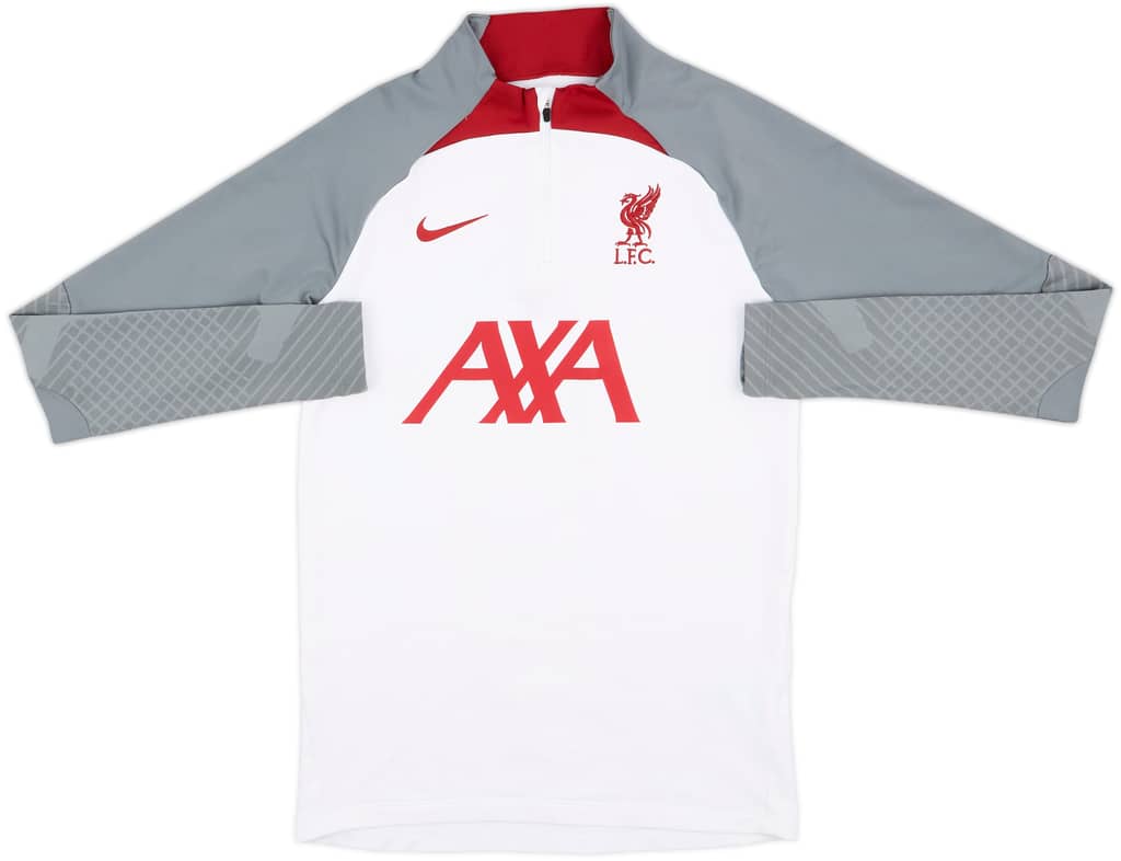 2023-24 Liverpool Nike 1/4 Zip Drill Top - 8/10 - (S)
