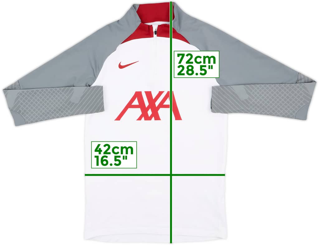 2023-24 Liverpool Nike 1/4 Zip Drill Top - 8/10 - (S)
