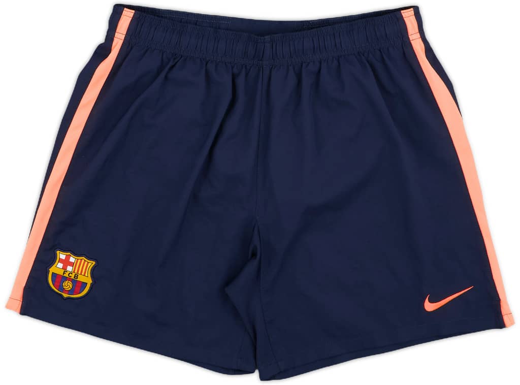 2009-10 Barcelona Away Shorts - 8/10 - (XL.Boys)