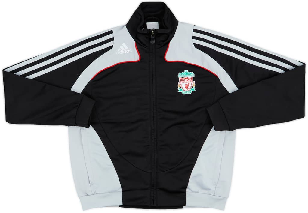 2008-09 Liverpool adidas Track Jacket - 8/10 - (S.Boys)