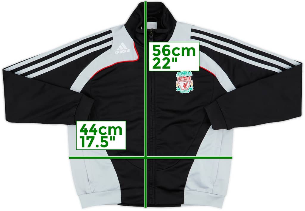 2008-09 Liverpool adidas Track Jacket - 8/10 - (S.Boys)