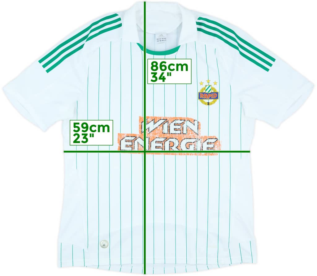 2008-09 Rapid Vienna Away Shirt - 5/10 - (XXL)