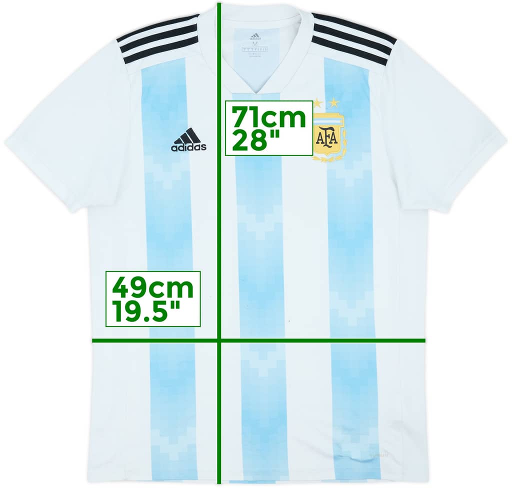 2018-19 Argentina Home Shirt - 5/10 - (M)
